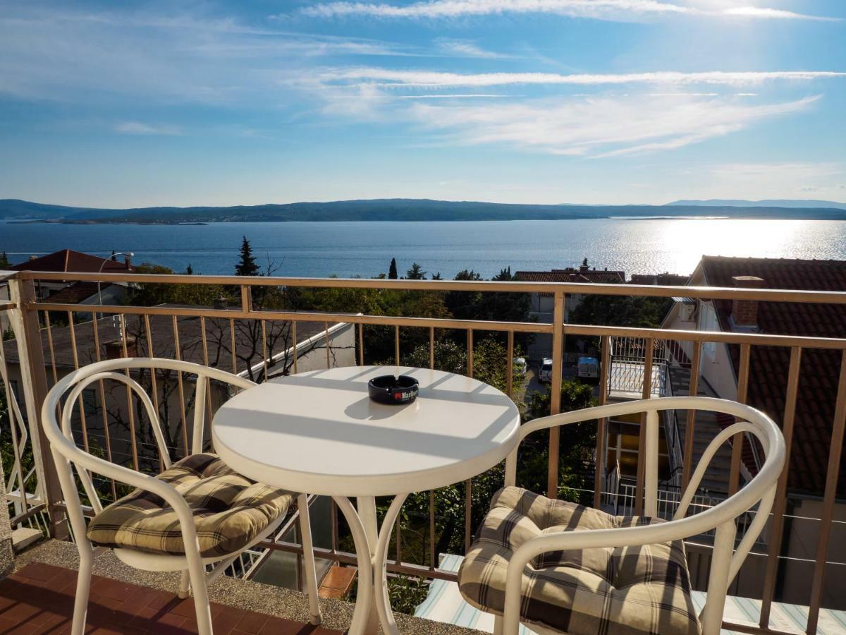 Seaview Apartment With Balcony And Terrace Barac Crikvenica Exterior foto
